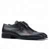 Pantofi eleganti barbati 892m negru (marimi mari)