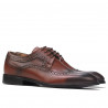 Pantofi eleganti barbati 892m a coniac (marimi mari)