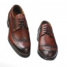 Pantofi eleganti barbati 892m a coniac (marimi mari)
