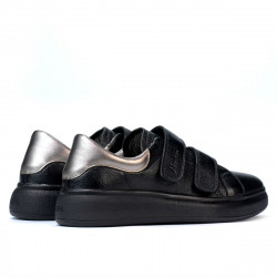 Pantofi sport dama 6008sc negru combinat