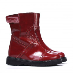 Kisgyerek bakancs 101c bordó lakk
