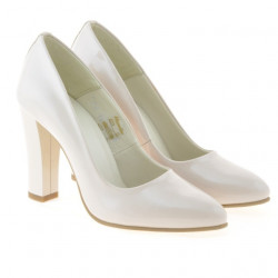 Pantofi eleganti dama 1214 lac ivoriu