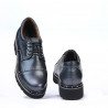 Pantofi casual dama 6009 antracit sidef