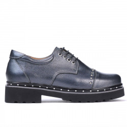 Női alkalmi cipő 6009 antracit gyöngyházfényű