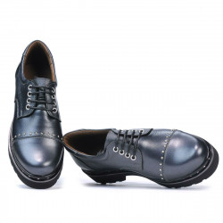 Pantofi casual dama 6009 antracit sidef