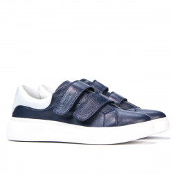 Pantofi sport dama 6008sc indigo+alb