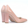Pantofi eleganti dama 1261 pudra sidef