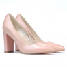 Pantofi eleganti dama 1261 pudra sidef