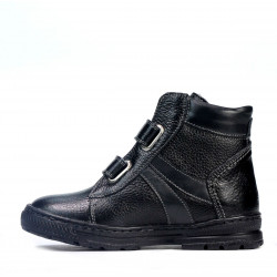 Gyerek bakancs 3015 fekete kombinált