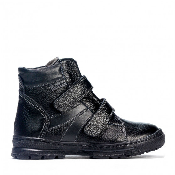 Ghete copii 3015 negru combinat Ghete copii 3015 negru combinat