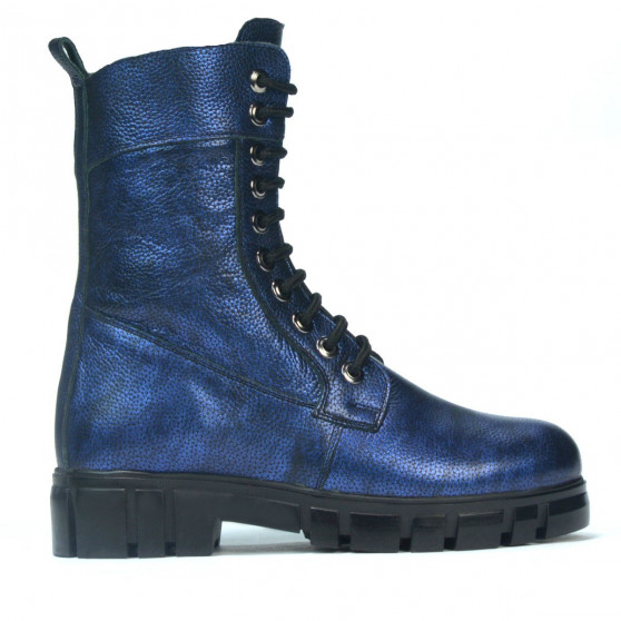 Női csizma 3337 indigo gyöngyház Női csizma 3337 indigo gyöngyház