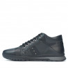 Pantofi casual barbati 4110 negru+gri