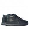 Pantofi casual barbati 4110 negru+gri
