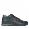 Pantofi casual barbati 4110 negru+gri