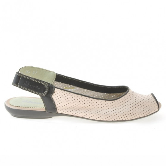 Sandale dama 583 roz+cafe Sandale dama 583 roz+cafe