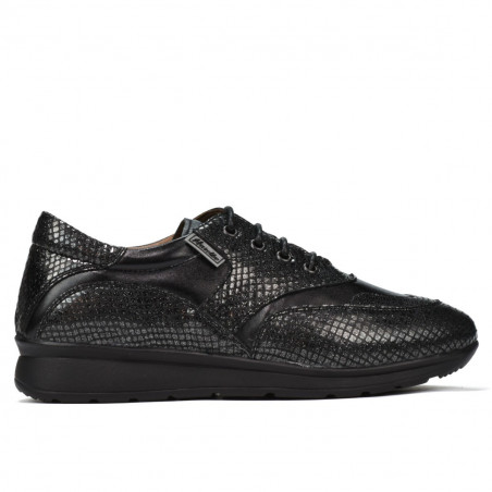 Pantofi sport/casual dama 6005 negru combinat