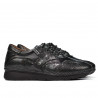 Pantofi sport/casual dama 6005 negru combinat
