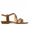Sandale dama 5058 maro combinat