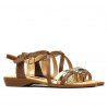 Sandale dama 5058 maro combinat