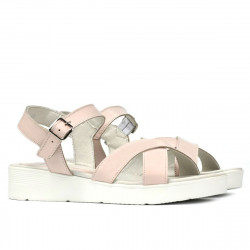 Sandale dama 5049-1 pudra