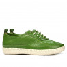 Mocasini dama 688 verde crud