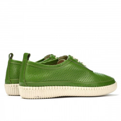 Mocasini dama 688 verde crud