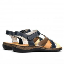 Sandale dama 5046 indigo combinat