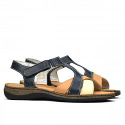 Sandale dama 5046 indigo combinat