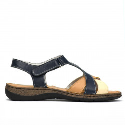 Sandale dama 5046 indigo combinat