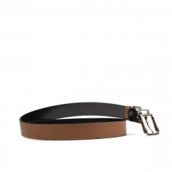 Curea barbati 35b bicolor negru+maro