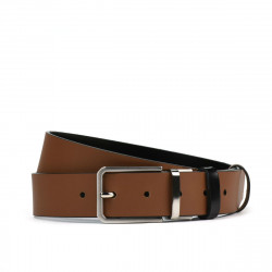 Curea barbati 35b bicolor negru+maro