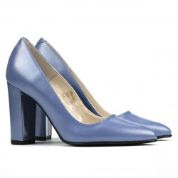 Pantofi eleganti dama 1261 bleu sidef
