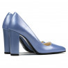 Pantofi eleganti dama 1261 bleu sidef