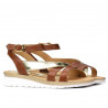 Sandale dama 5060 maro combinat