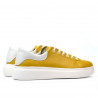 Pantofi sport dama 6008 galben combinat