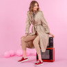 Pantofi sport dama 6008 rosu combinat