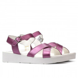 Sandale dama 5049-1 roz sidef