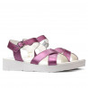 Sandale dama 5049-1 roz sidef