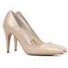 Pantofi eleganti dama 1246 lac bej sidef