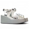 Sandale dama 5064 argintiu 
