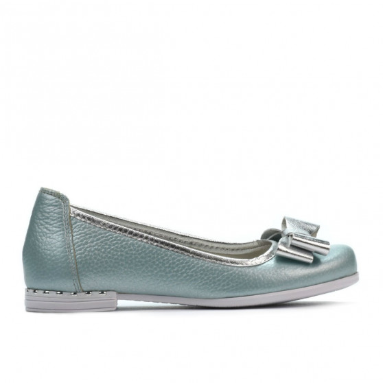 Pantofi copii 174 turcoaz combinat