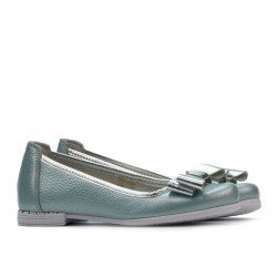 Pantofi copii 174 turcoaz combinat