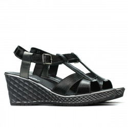 Sandale dama 5065 negru combinat