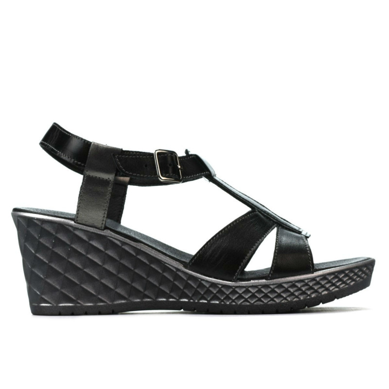 Sandale dama 5065 negru combinat