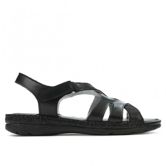 Sandale dama 5062 negru combinat Sandale dama 5062 negru combinat