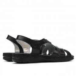 Sandale dama 5062 negru combinat