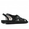 Sandale dama 5062 negru combinat