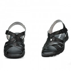 Sandale dama 5062 negru combinat