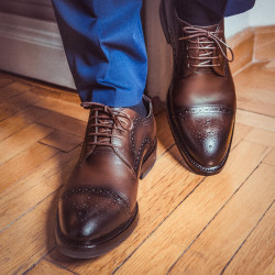 Pantofi eleganti barbati 896 a cafe