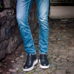 Pantofi casual/sport  barbati 900 negru